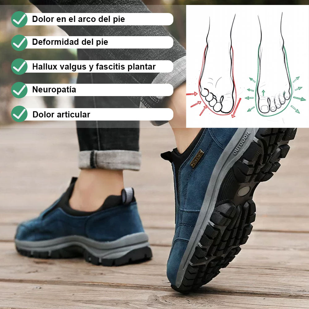 Zapato de punta ancha